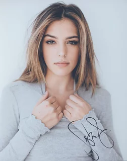 Sistine Stallone autograph