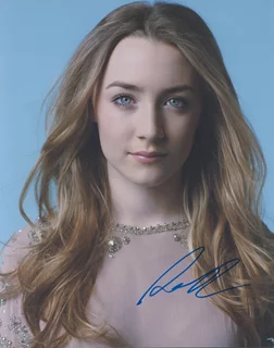 Saoirse Ronan autograph