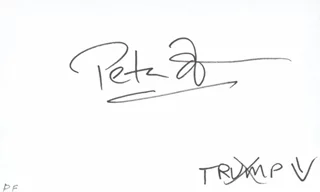 Peter Fonda autograph