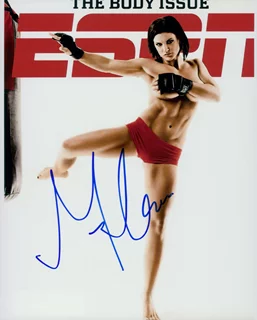 Gina Carano autograph