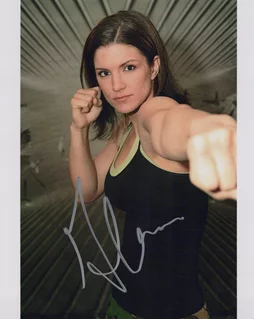 Gina Carano autograph