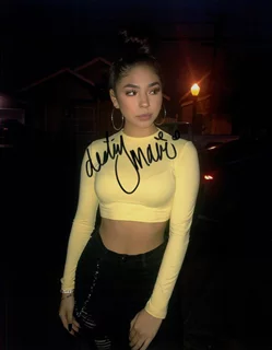 Destiny Marie autograph