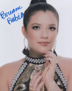Breanna Rubio autograph
