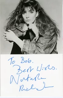 Natasha Richardson autograph