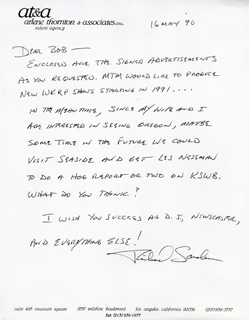 Richard Sanders autograph