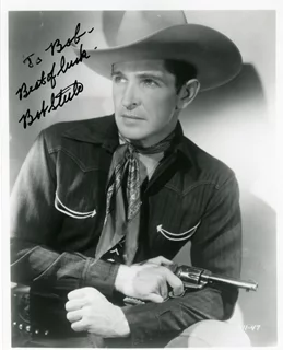 Bob Steele autograph