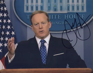 Sean Spicer autograph