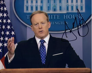 Sean Spicer autograph
