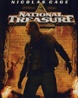 Nicolas Cage autograph