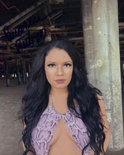 Breanna Rubio autograph