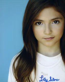 Lily Rose Silver autograph