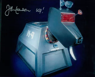 John Leeson autograph