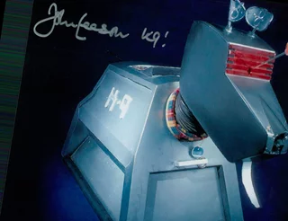 John Leeson autograph