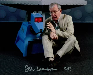 John Leeson autograph