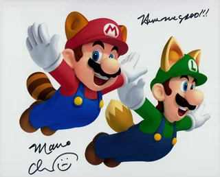 Charles Martinet autograph