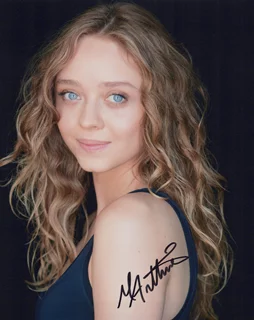 Madeleine Arthur autograph