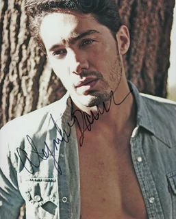 Alejandro Barrios autograph