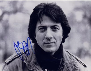 Dustin Hoffman autograph