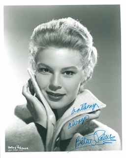 Betsy Palmer autograph