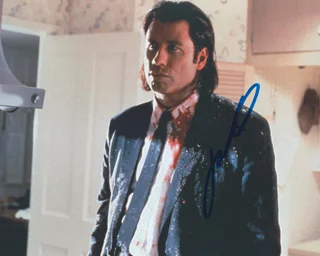 John Travolta autograph