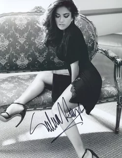 Salma Hayek autograph