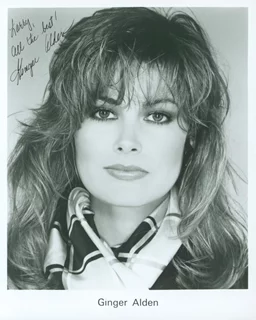 Ginger Alden autograph