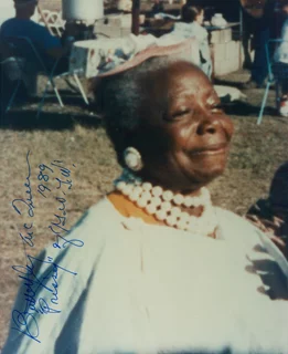 Butterfly McQueen autograph