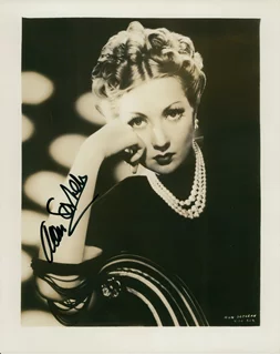 Ann Sothern autograph