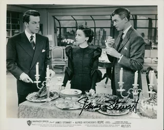 James Stewart autograph