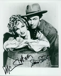 Destry Rides Again autograph