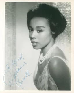 Diahann Carroll autograph