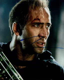 Nicolas Cage autograph