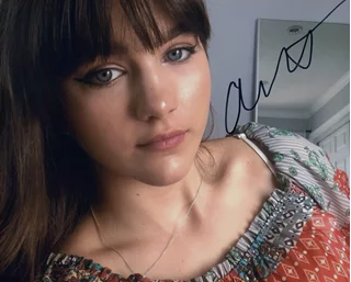 Chloe East autograph