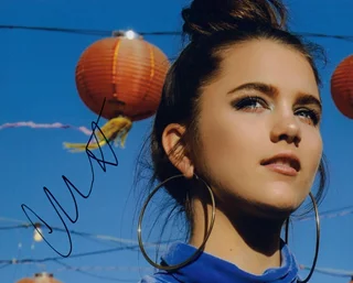 Chloe East autograph
