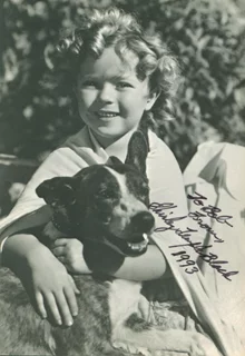 Shirley Temple-Black autograph