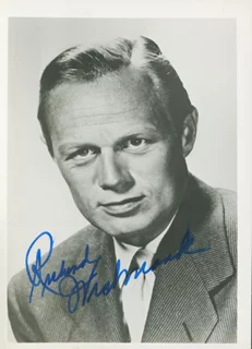 Richard Widmark autograph