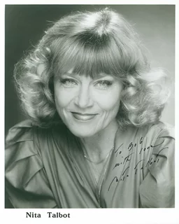 Nita Talbot autograph