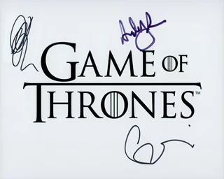 Game of Thrones autograph