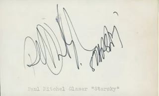 Paul Michael Glaser autograph