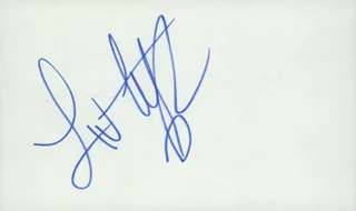 Liv Tyler autograph