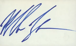Mike Tyson autograph