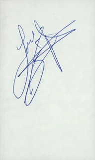 Barry White autograph