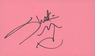 Shakira autograph