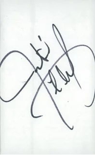 Justin Timberlake autograph