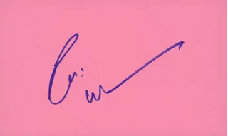 Robin Williams autograph