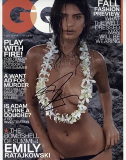 Emily Ratajkowski autograph