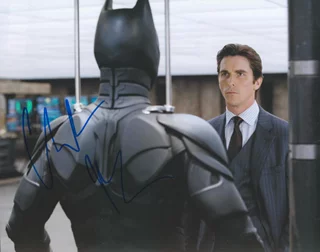 Christian Bale autograph