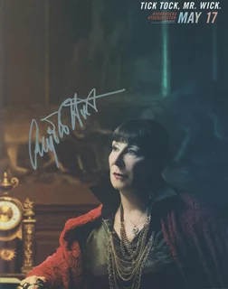 Anjelica Huston autograph