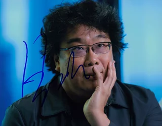 Bong Joon Ho autograph