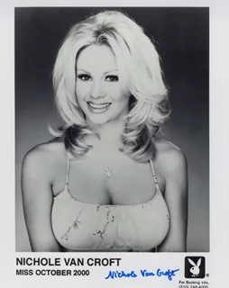 Nichole Van Croft autograph